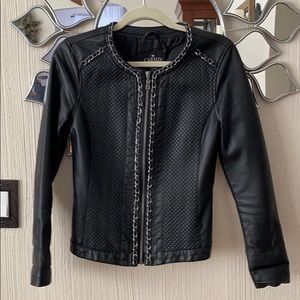 Vegan Leather Jacket